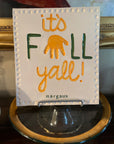 It's Fall Y'all Plate