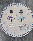 Snowman Plate