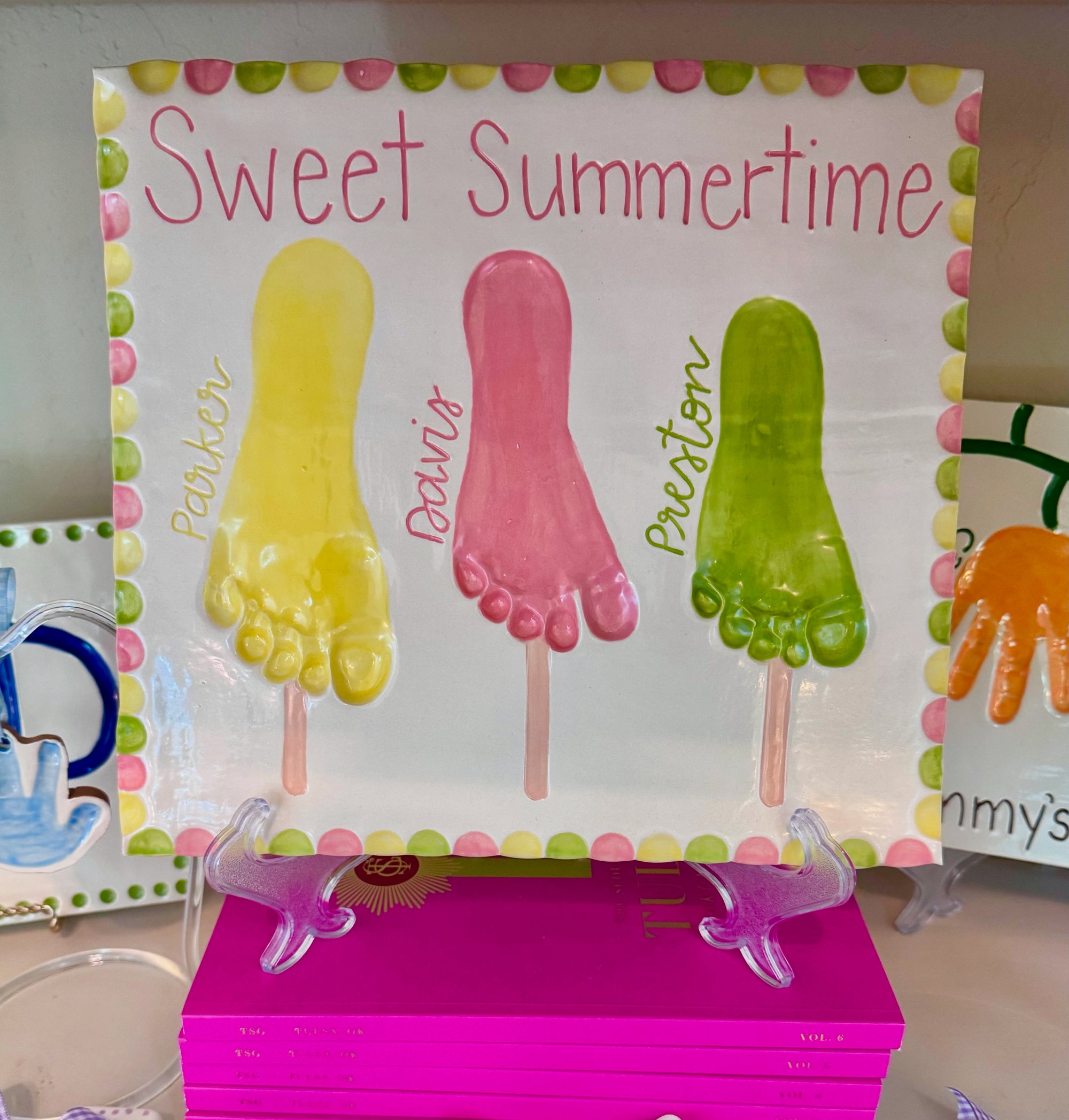 Popsicle Plate