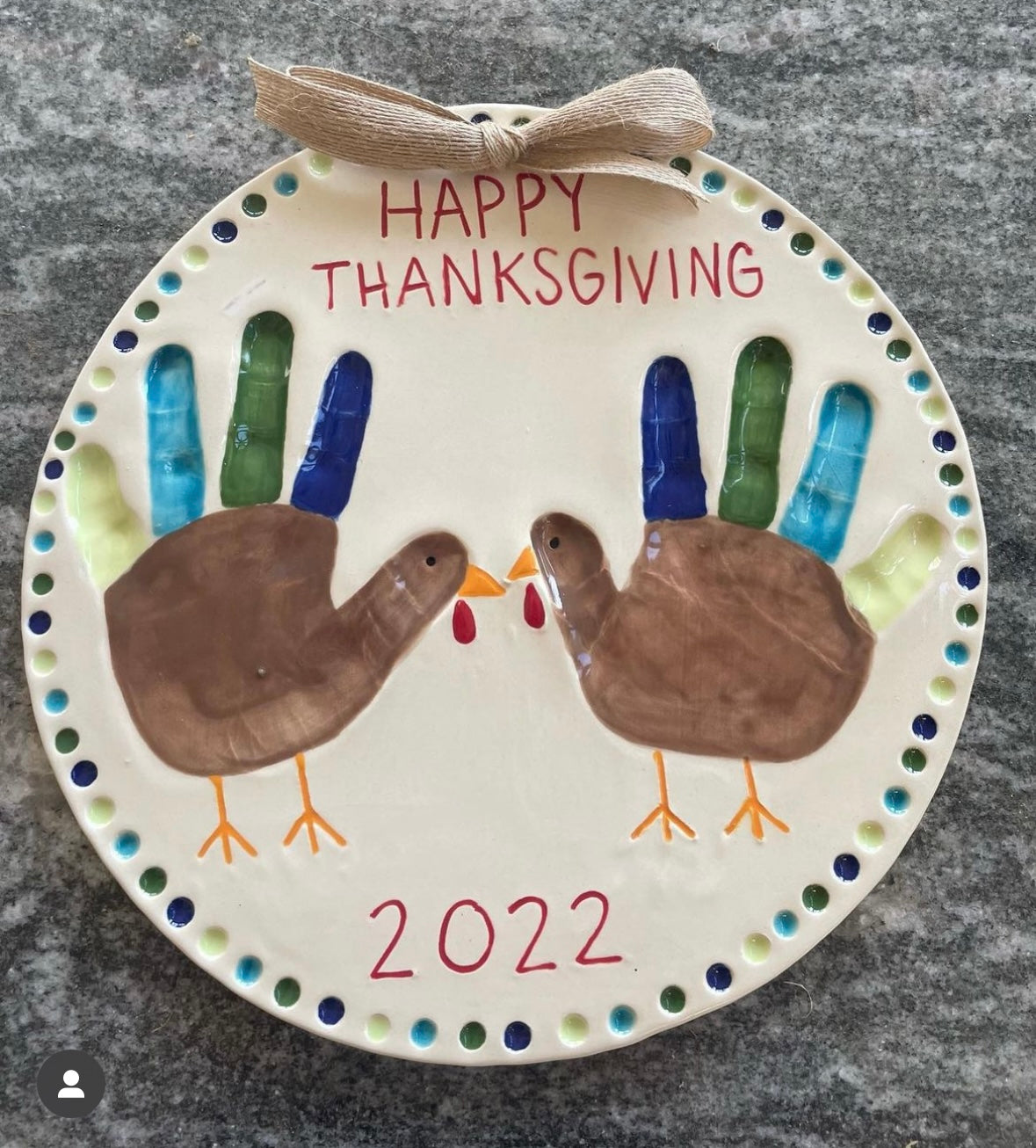 Thanksgiving Plate