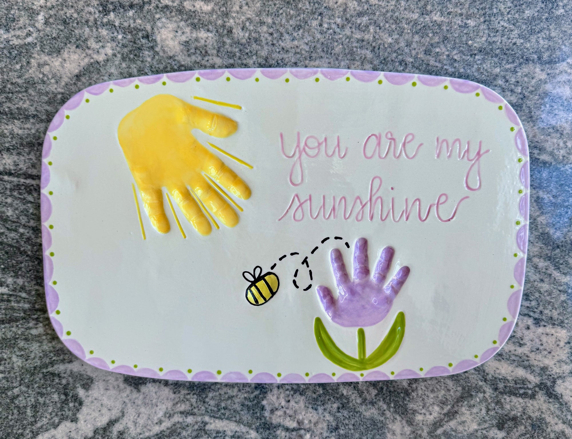 You are my Sunshine Plate