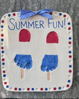 Bomb Pop Plate