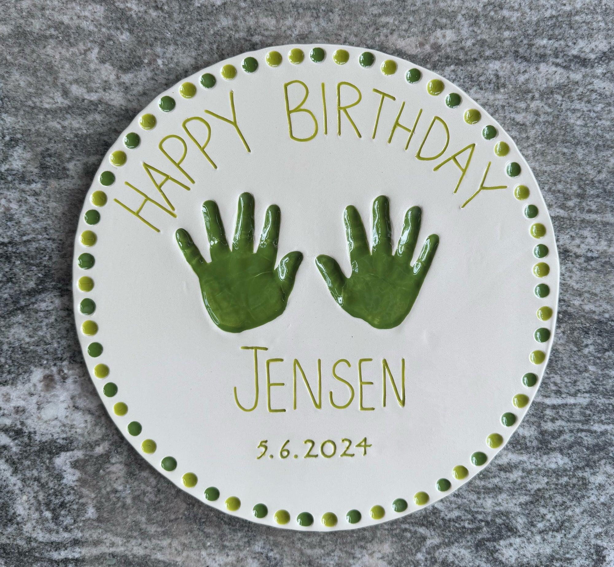 Birthday Plate