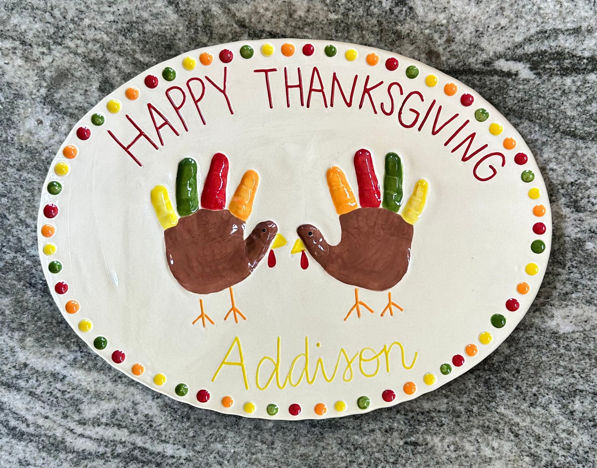 Thanksgiving Plate