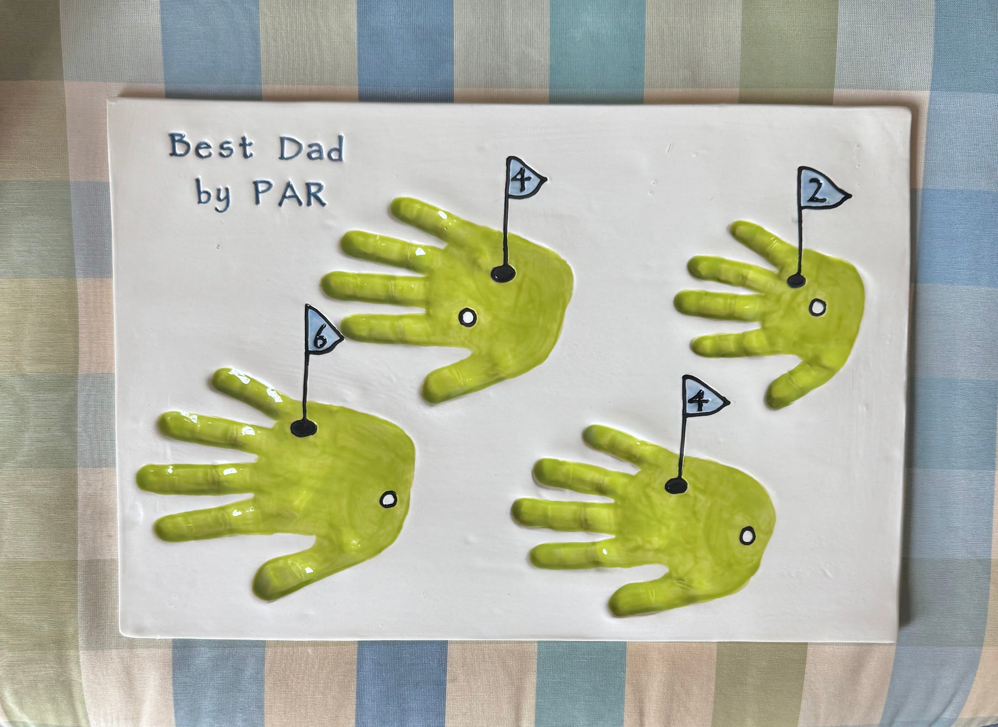 Best Dad By Par Plate