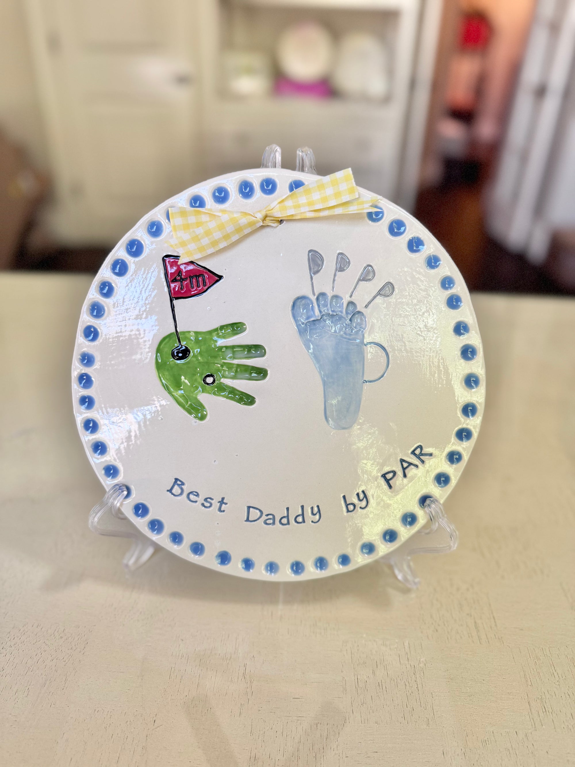 Best Dad By Par Plate