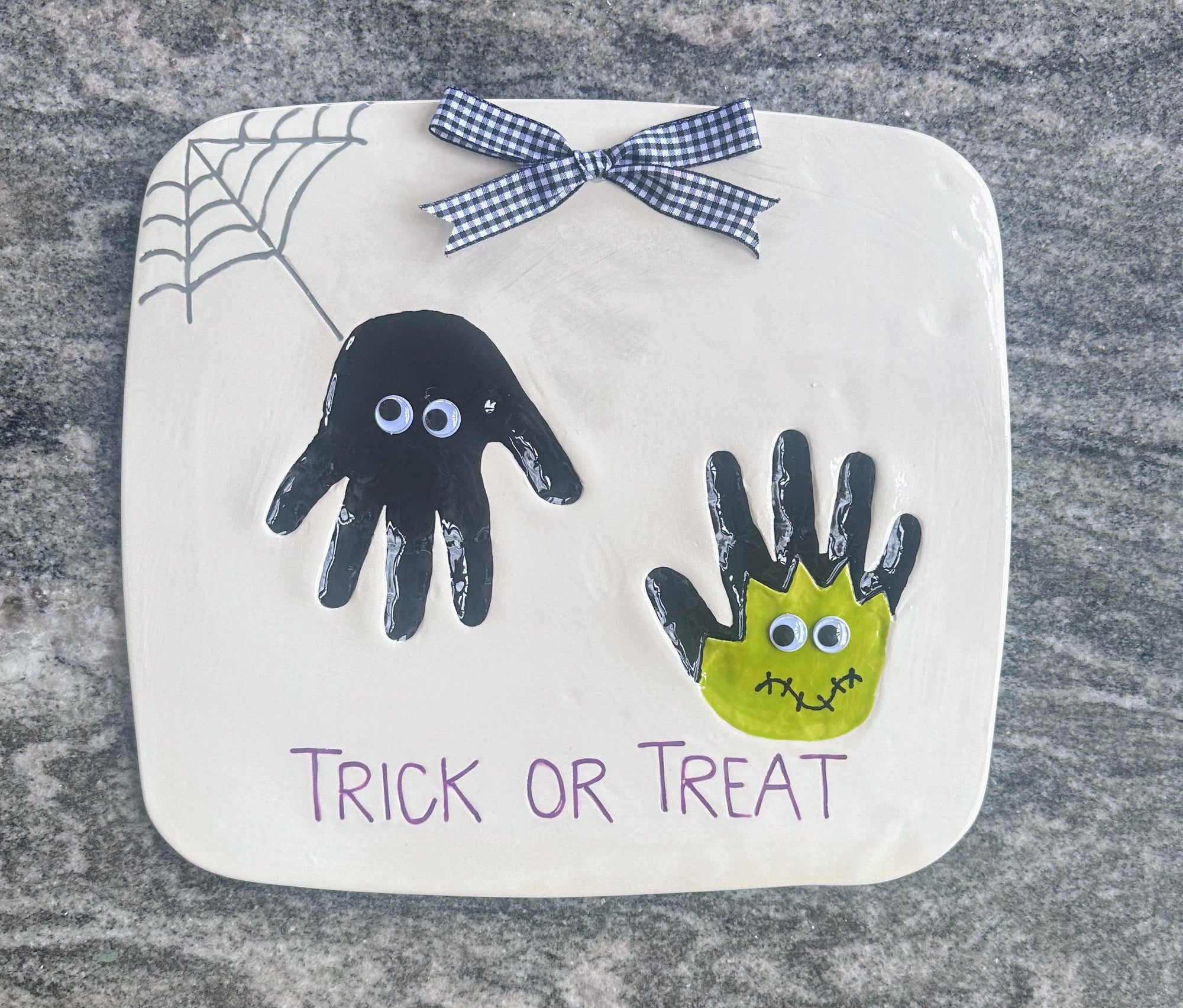 Spooky Friends Plate