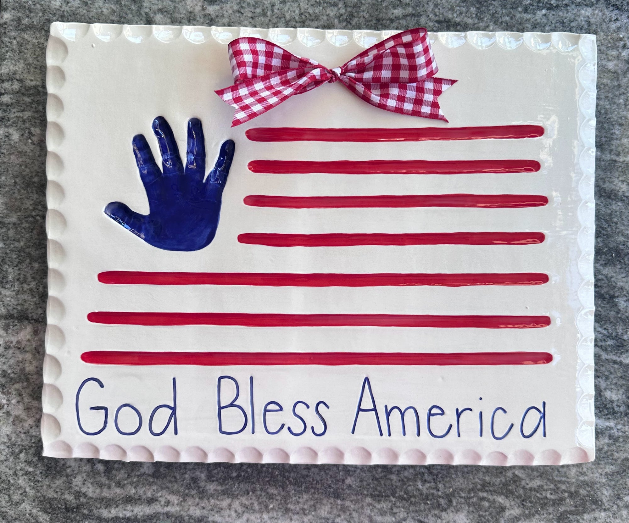 Flag Plate