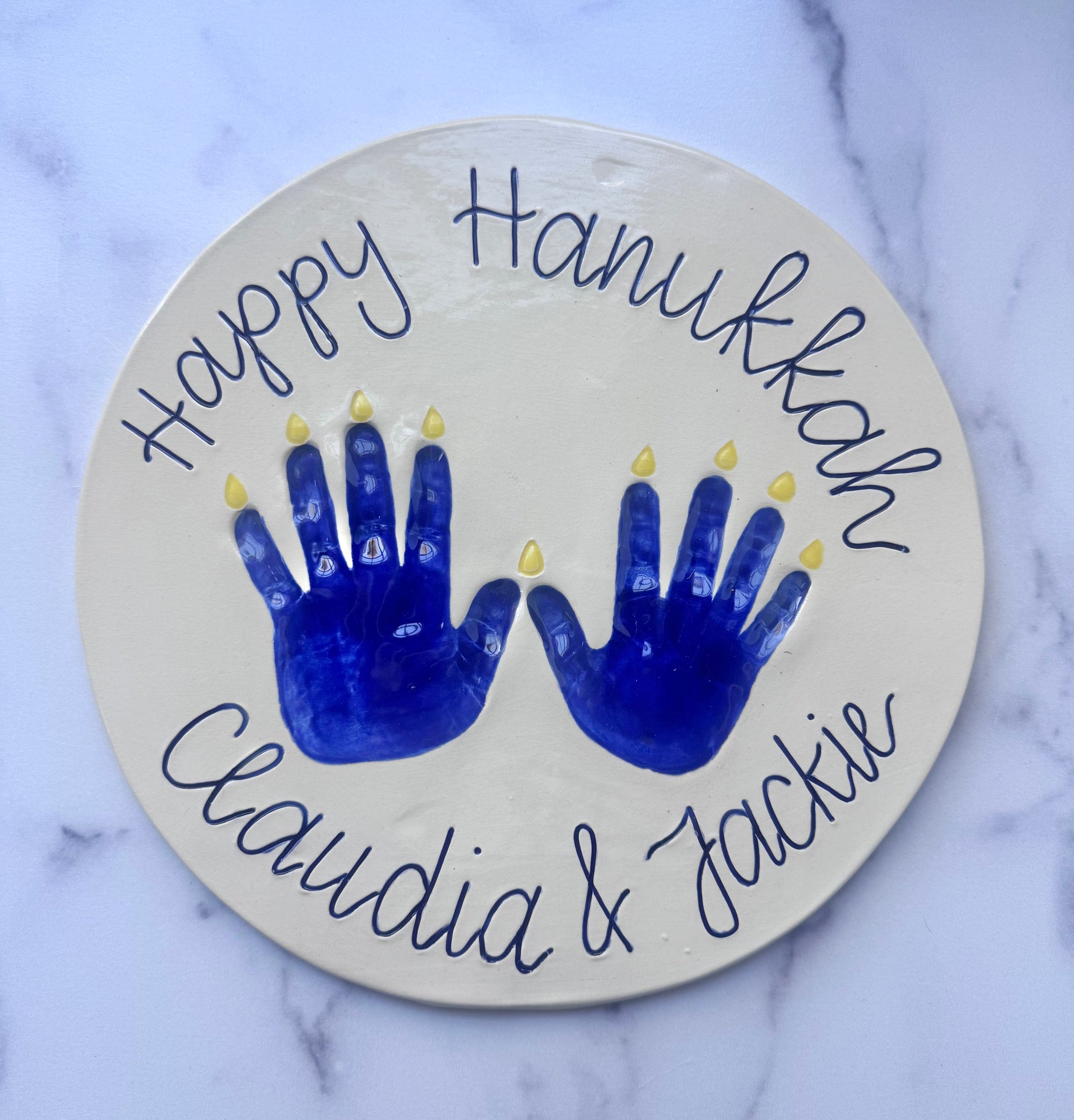 Menorah Plate
