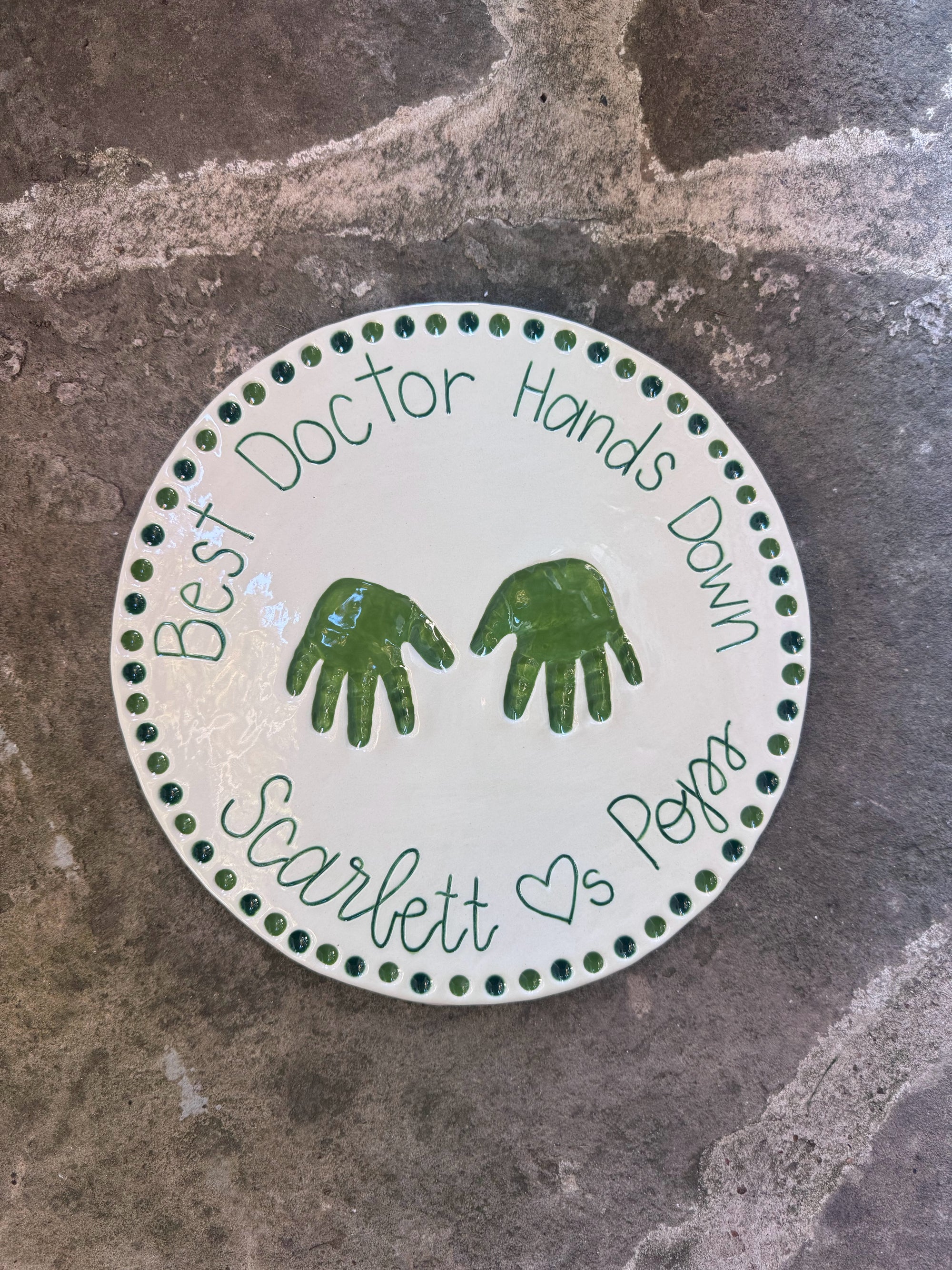 Hands Down Plate