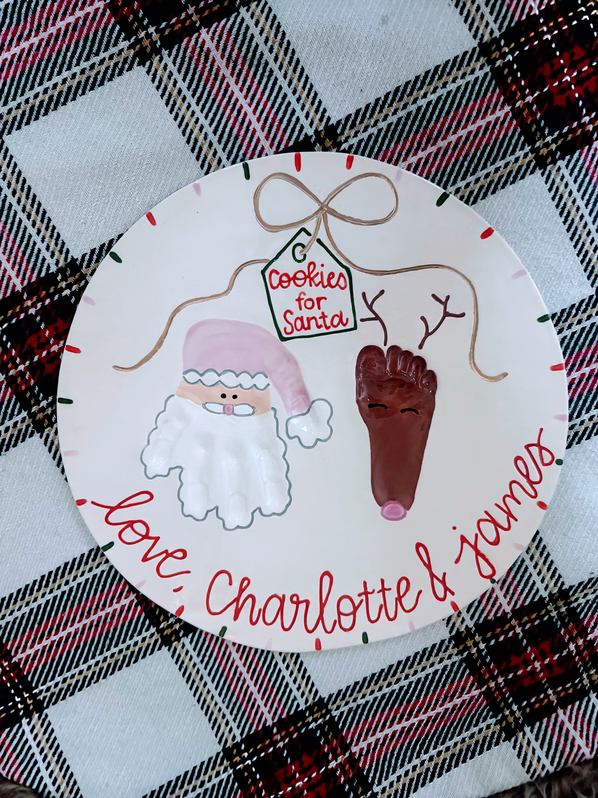 Christmas Plate Modern