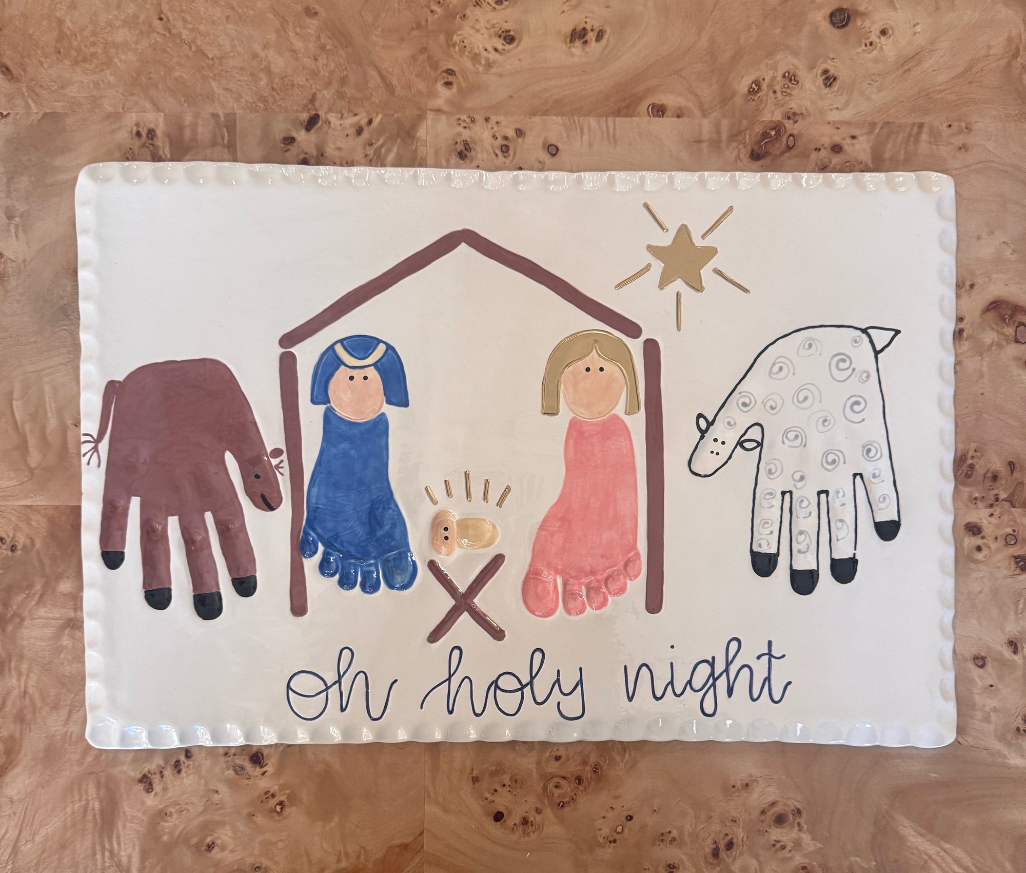 Oh Holy Night Plate
